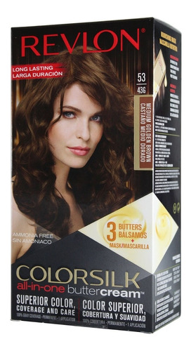 Tinte Para Cabello Colorsilk Buttercream Color 53 Castaño