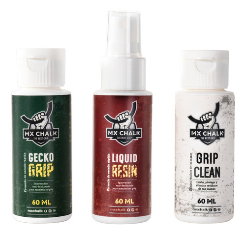 Brea Gel + Brea Liquida + Clean Grip (60 Ml)