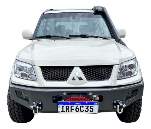 Kit Parachoques Em Aço Ferro Pajero Tr4 10/15