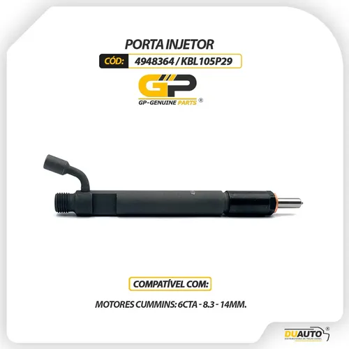 Ｋ Porta Injetor Motor Cummins 6cta 8.3 14mm 4948364 Kbl105p29