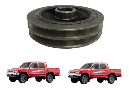 Polea De Cigueñal Toyota Hilux 1999 2000 2001 2002 2003/04