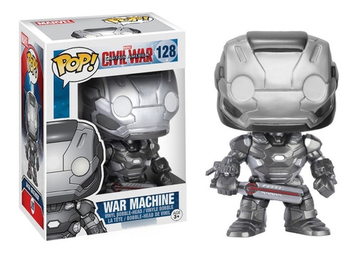 Funko Pop War Machine Civil War Capitan America Iron Man