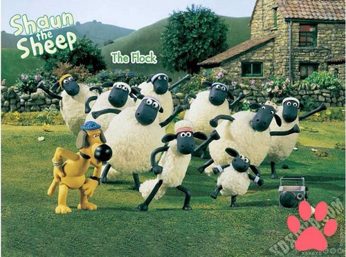 Shaun Carneiro Pelúcia Shaun The Sheep Ovelha