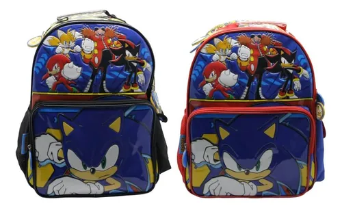 Mochila Primaria Carrito Sonic 9285C