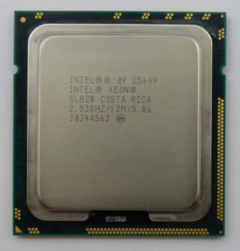 4HF3H INTEL XEON E5649 2.53GHZ 6 CORE 12MB LGA 1366 PROCESSOR