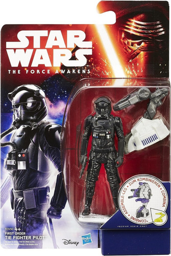 First Order Tie Fighter Pilot The Force Awakens 3.75 Nuevo