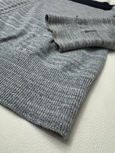 Chamarra Banana Republic De Hombre Color Gris/beige Talla M (Usado)
