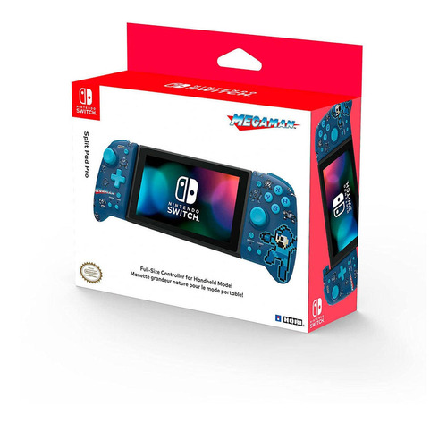 Mando Hori Split Pad Pro Megaman Nintendo Switch