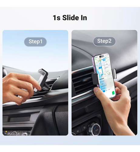 Soporte De Celular Para Auto Sujetador Giratorio 360 Grados