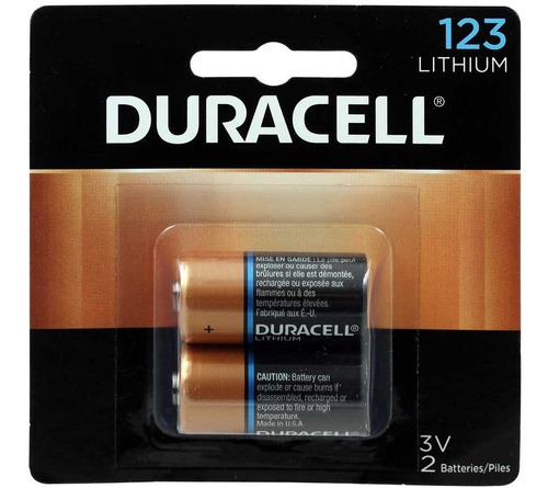 Pilas Cr123 Duracell En Blister De 2 Ph Ventas