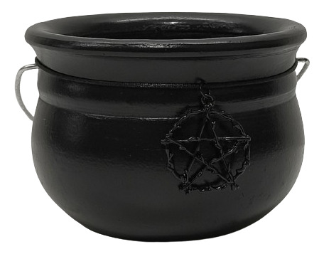 Kit Altar Black Deusa Triplice Caixa Banimento Caldeirão Pen