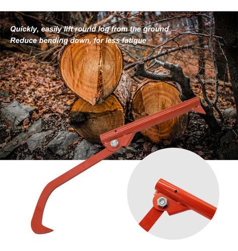 Steel Cant Hook Log Lifting Rolling Tool (no Handle)