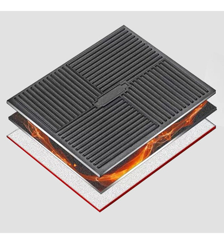 Nuevo Sartén De Aluminio De Doble Cara Sandwichera De Doble