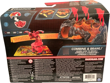 Bakugan Training Set Con Titanium Dragonoide Original