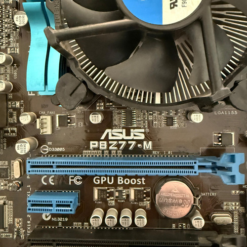 Combo Intel I7 3370k Placa Asus P8z77-m Socket 1155 16gb Ram (Usado)