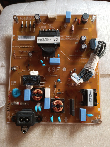 Placa Fonte Tv Lg49lj5550 Eax67189301 (1.5)/eax67467701(1,0) (Usado)
