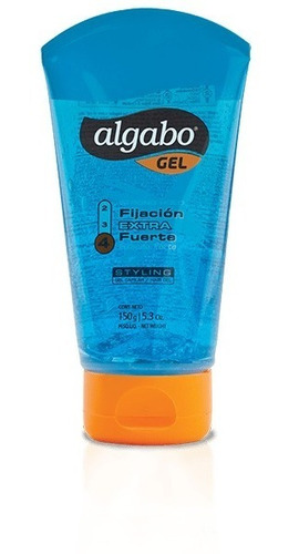 6 Gel Capilar Algabo Fijacion Fuerte X 150 Gr ( Mayorista )