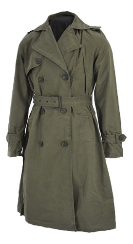 Imagen 7 de 7 de Campera Mujer Piloto Microfibra Impermeable Trench Yd 76213