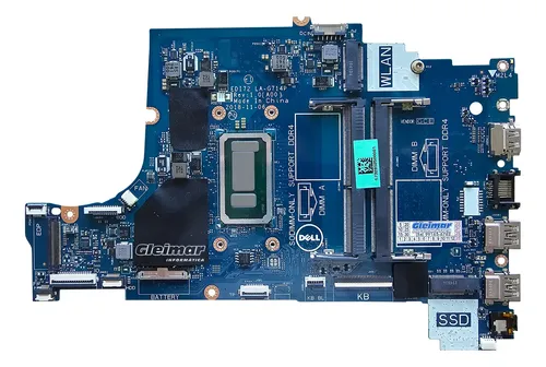 Placa Mãe Dell Inspiron 3581 3583 Vostro 3584 La-g714p I3 Nf