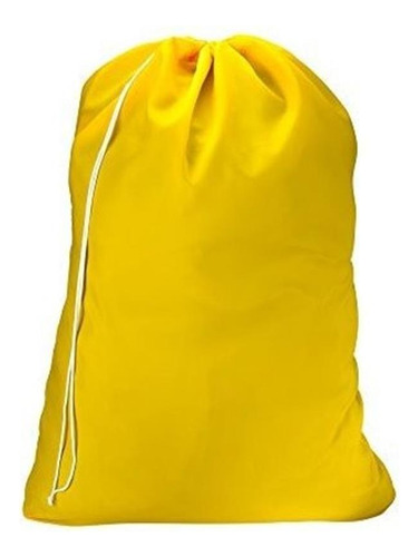 Bolsa Para Lavar Ropa De Nailon Color Amarillo De 22x32 