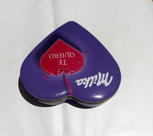 Milka Lata De Chocolates . Corazón . Te Quiero (Usado)