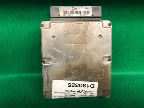 Pats Off Plug & Play 99 Ford Escort 2.0 Ecm Pcm Ecu F8cf Tth (Reacondicionado)