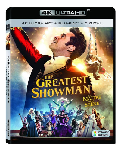The Greatest Showman / El Gran Showman 4k + Blu-ray