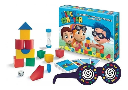 Juego De Mesa Bloques Construccion Block Master Toyco Edu