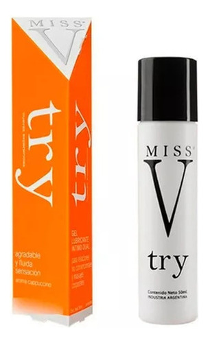 Lubricante Anal Try Miss V Gel Intimo