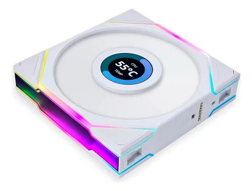 Fan Gamer Lian Li Uni Fan Tl Lcd 120 Reverse Branco 120mm Fan Gamer Lian Li Uni Fan Tl Lcd 120 Reverse Branco 120mm