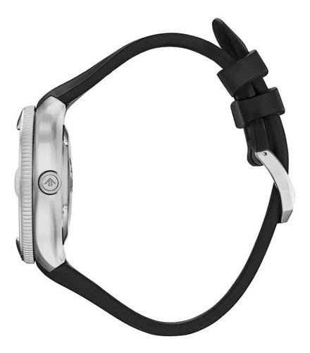 Reloj Citizen BN0230-04e negro Orca Promaster Eco-drive, color de correa negro, color de bisel plateado, color de fondo negro