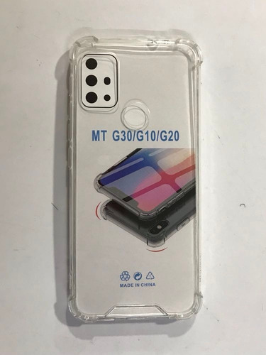 Funda Transparente Reforzada Para Motorola Moto G10 G20 G30