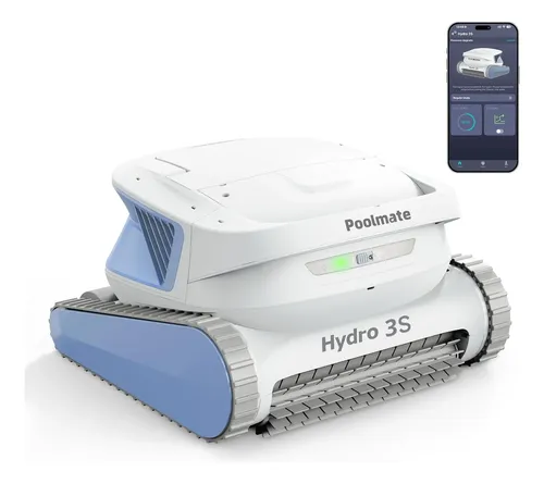 Hydro 3s Robotic Pool Cleaner, Cordless Automatic Pool Vacuu