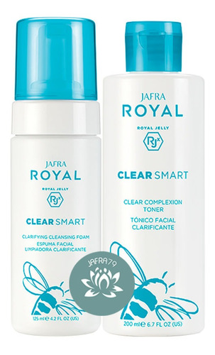 Tonico+espuma Facial Jafra Clear Smart Aclarante Anti-acne