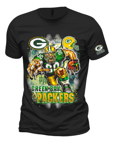 Playera Packers Cuello Redondo