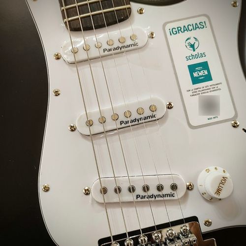 Imagen 3 de 10 de Guitarra Eléctrica Newen St Black