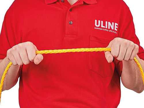 Cuerda Polipropileno Trenzado Hueco - 10mmx152m -uline -152m