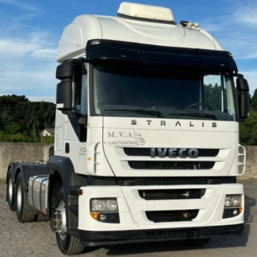 Iveco Stralis 400 6x2 Teto Alto Único Dono