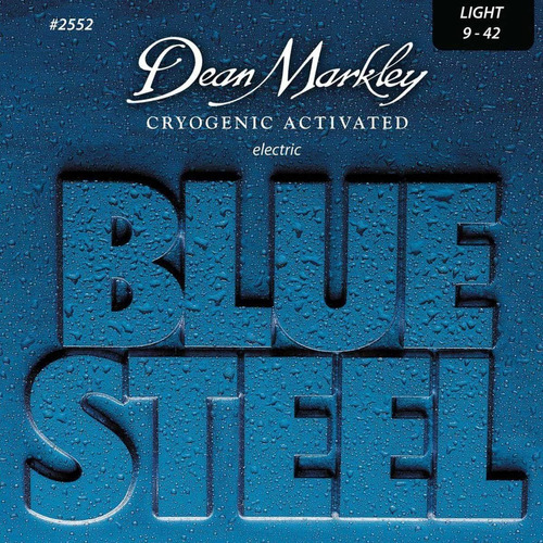 Encordoamento Guitarra Dean Markley 2552 Blue Steel 09-42