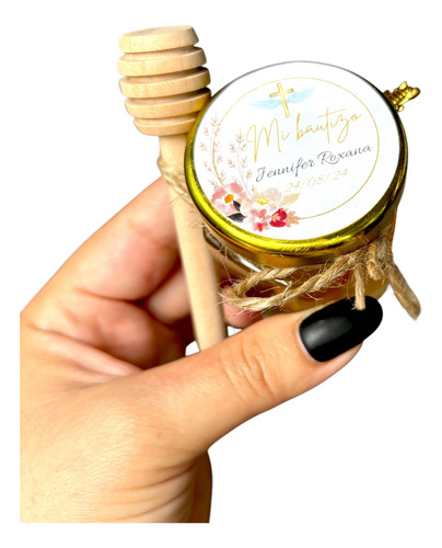 Recuerditos Para Bautizo Personalizados 10 Piezas