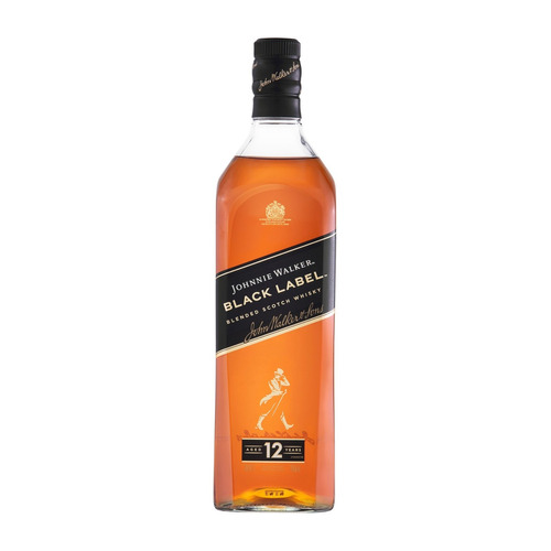 Johnnie Walker Black Label Blended Scotch Blended Scotch 12 escocês 1000 mL