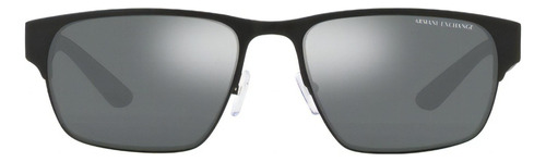 Óculos de sol masculinos Armani Exchange Ax2046 originais, cor preta, cor da moldura