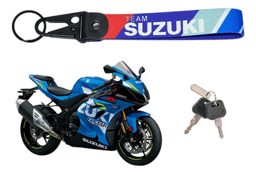 Llavero Cinta Suzuki Gsxr Gixxer Bandit Gsxs Katana