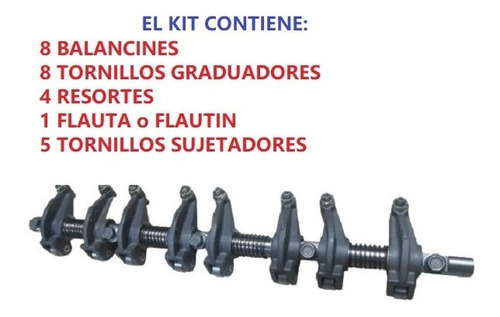 Kit De Flauta Con Martillos Hyundai Montacargas Hd20e Hd25e