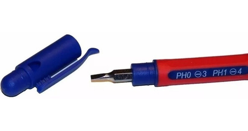 Imagen 7 de 8 de Destornillador Perillero Punta Plana Y Phillips Bremen® 6762