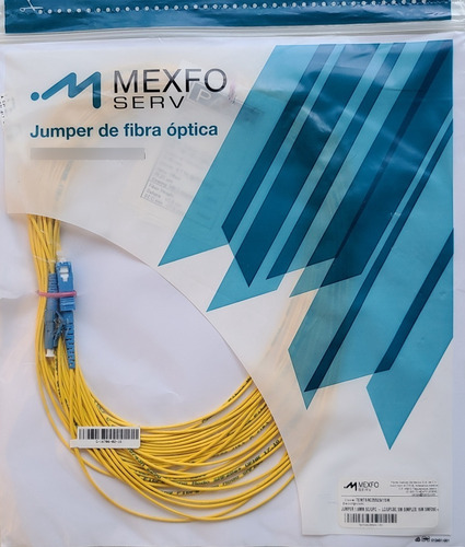 Jumper Óptico Simplex Monomodo Lc_upc Sc_upc 15 Mts.
