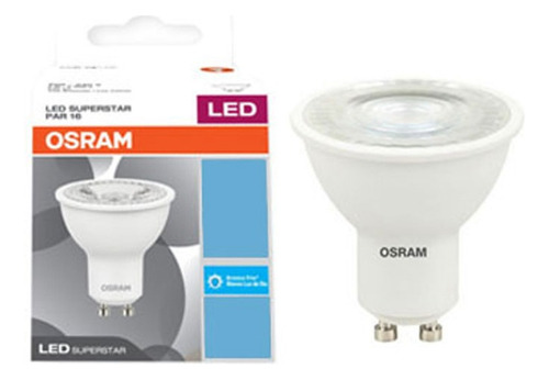 Dicroica Led Osram Par 16 4w 850 Luz Blanca Equivalencia 35w