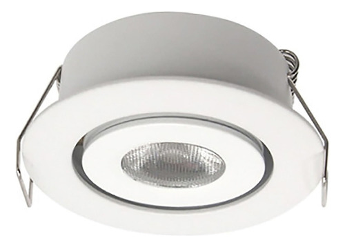 Downlight Led Studio Redondo 3w Luz Cálida