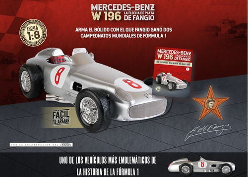 Arma Mercedes Benz W196 Flecha De Plata Fangio Varios Nros