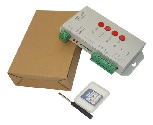 Controladora T1000s Fita D Led Cartão De Memória Personalizo